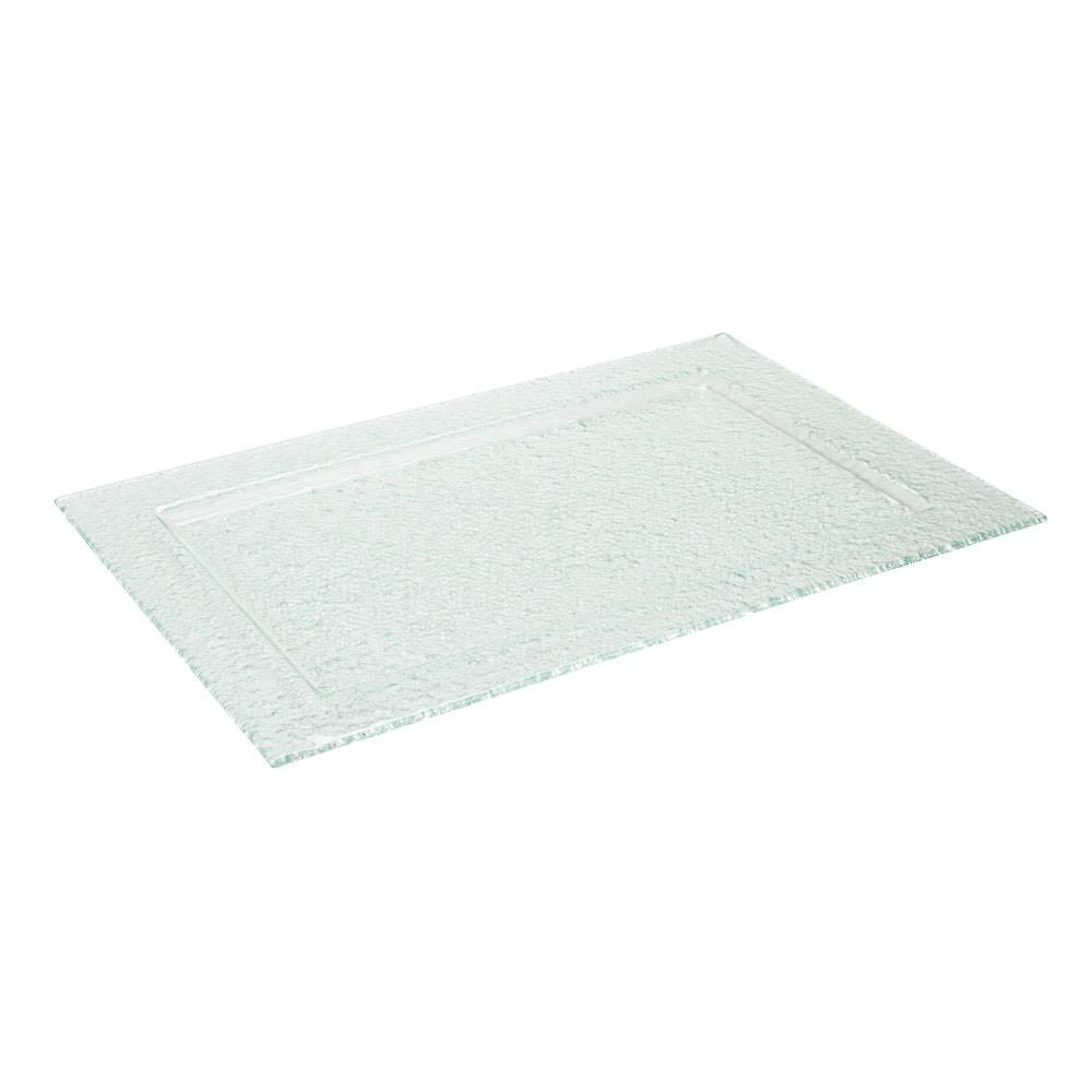 American Metalcraft BG2113 Glacier 21x22 x 13x22 Bubble Glass Platter
