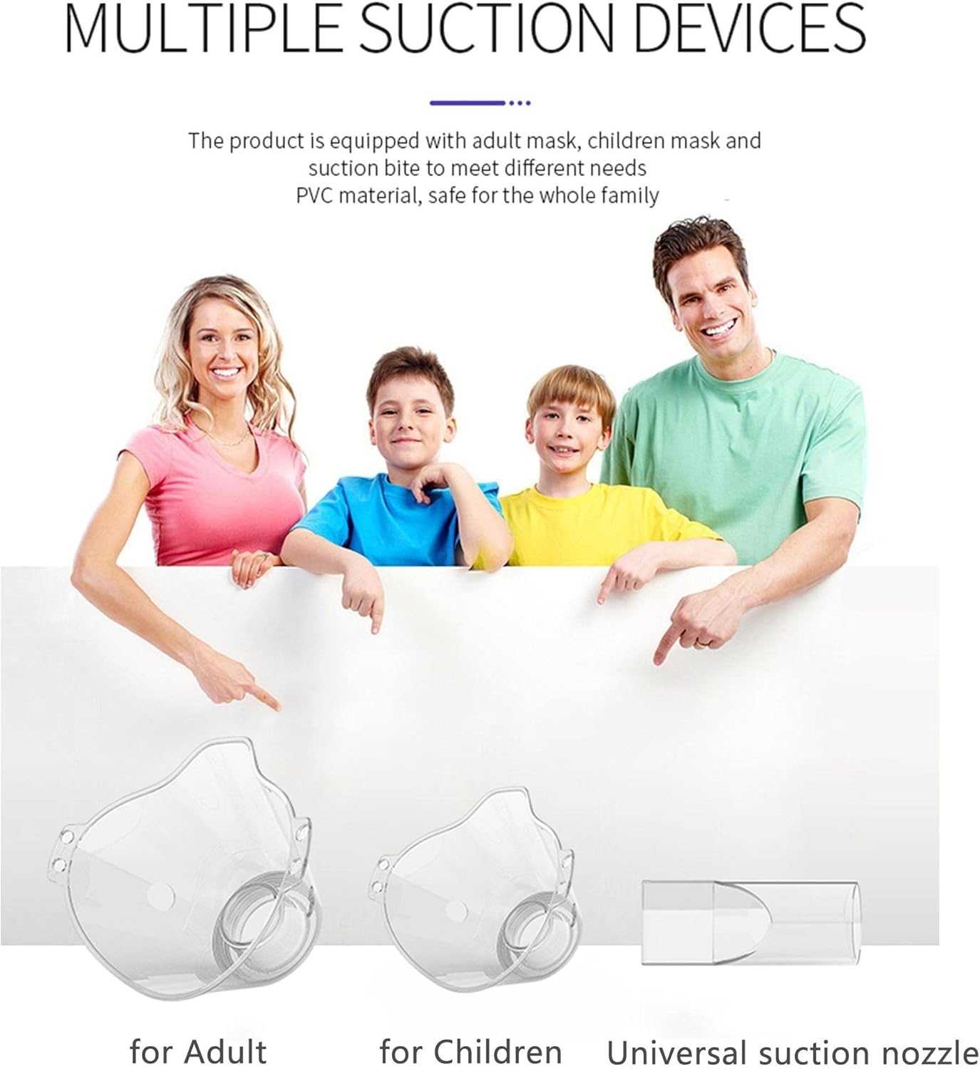 UNOSEKS Portable Nebulizer, Effective Handheld Mesh Nebulizer Machine for Kids Adults, Breathing Machine Nebulizer Inhaler Home Use Travel Friendly