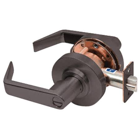 CRL D40PRV0RB Oil Rubbed Bronze Privacy Heavy-Duty Grade 1 Lever Lockset