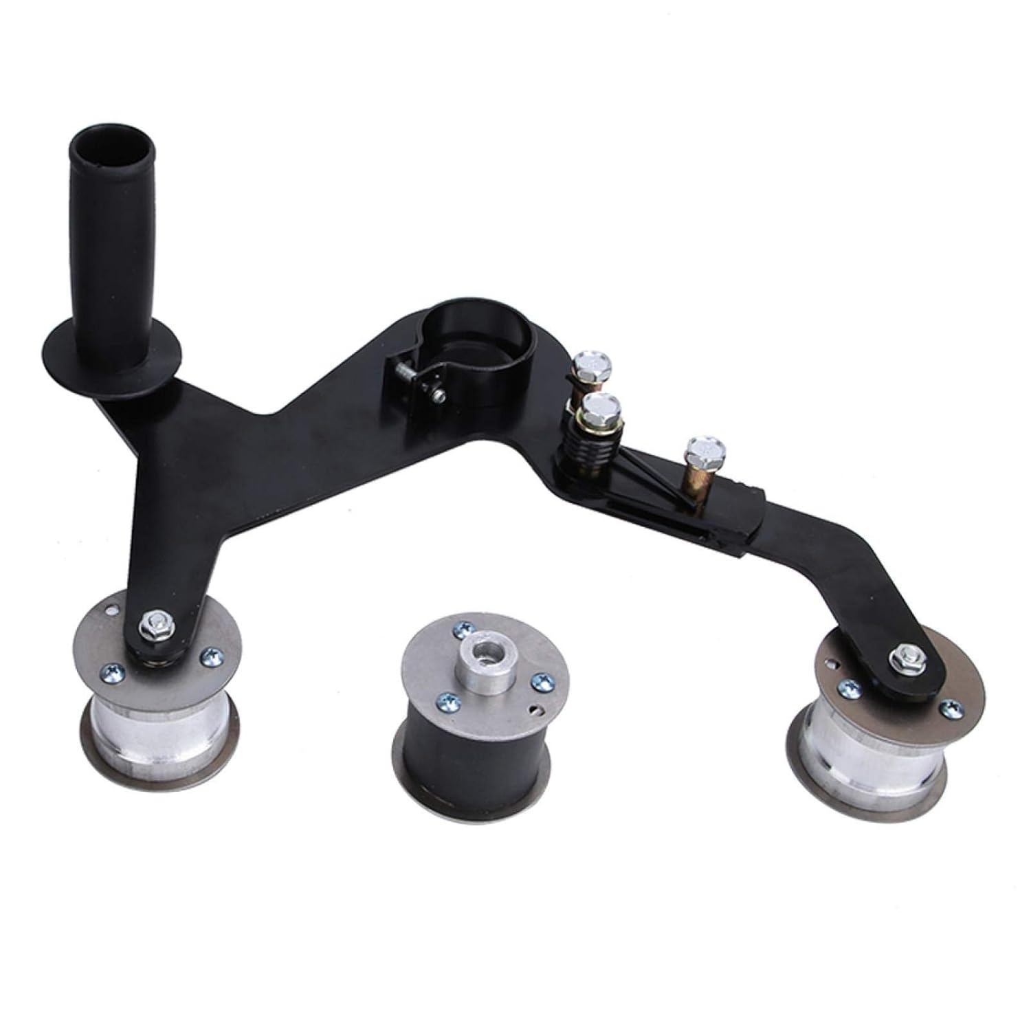 Tube Belt Sander Grinding Machine, Multi-Function 270&deg; Grinding Range Tube Belt Sanders Polisher, Portable for Stainless Steel Pipes 100 Type Angle Grinder