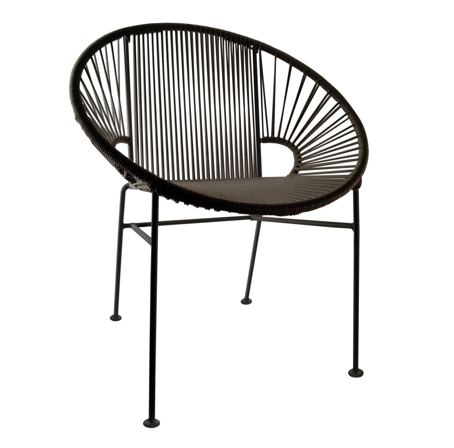 Innit Designs Concha Chair - Black Frame, Black