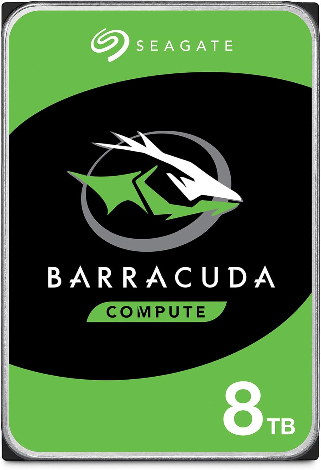 Seagate BarraCuda 8TB Internal Hard Drive HDD – 3.5 Inch Sata 6 Gb/s 5400 RPM 256MB Cache for Computer Desktop PC – Frustration Free Packaging (ST8000DM004)