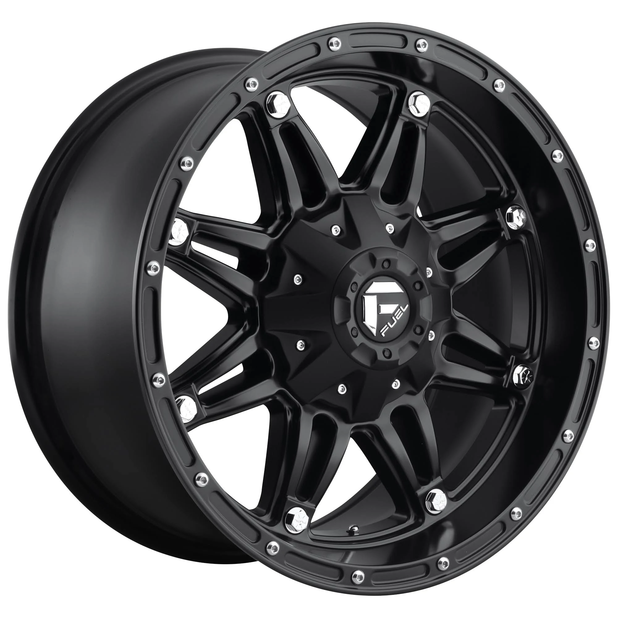 22x12 Fuel D531 Hostage Matte Black D53122202647