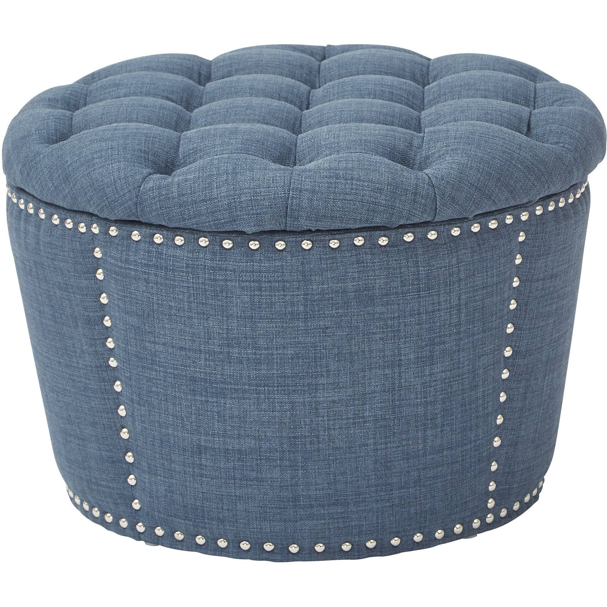 Lacey Tufted Storage Set - Milford Indigo