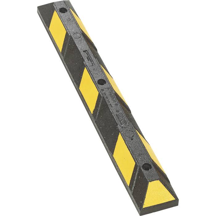GNR Park It Black with Yellow Stripes Parking Curb - 36x22L