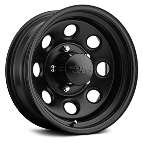 Black Rock 997B Soft 8 Wheel 17x9 8x170 Black 0mm