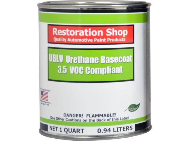 Anthracite Gray Pearl 1 Quart Low VOC Urethane Basecoat Car Auto Body Paint