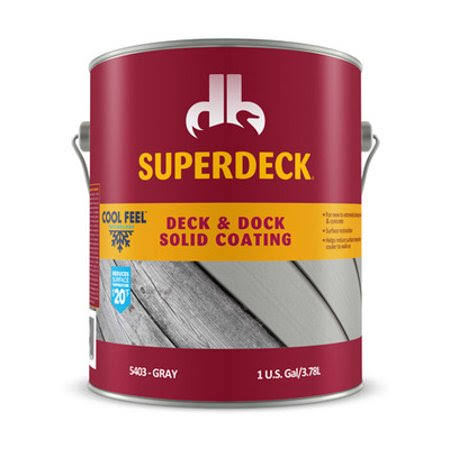 Duckback Sc0054064-16 Gal GRY Deck/Dock Stain (Case of 4)