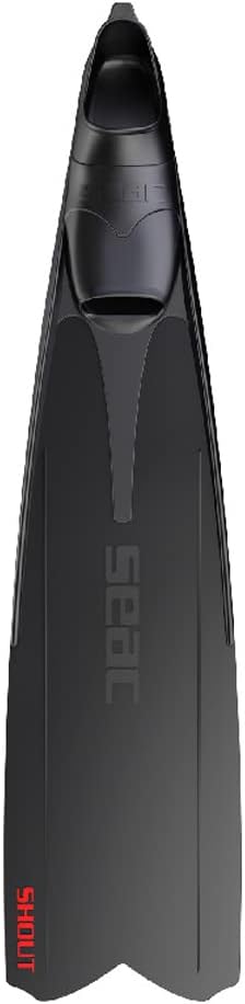 SEAC Shout Adult Long Fins for Scuba Diving, Freediving and Spearfishing