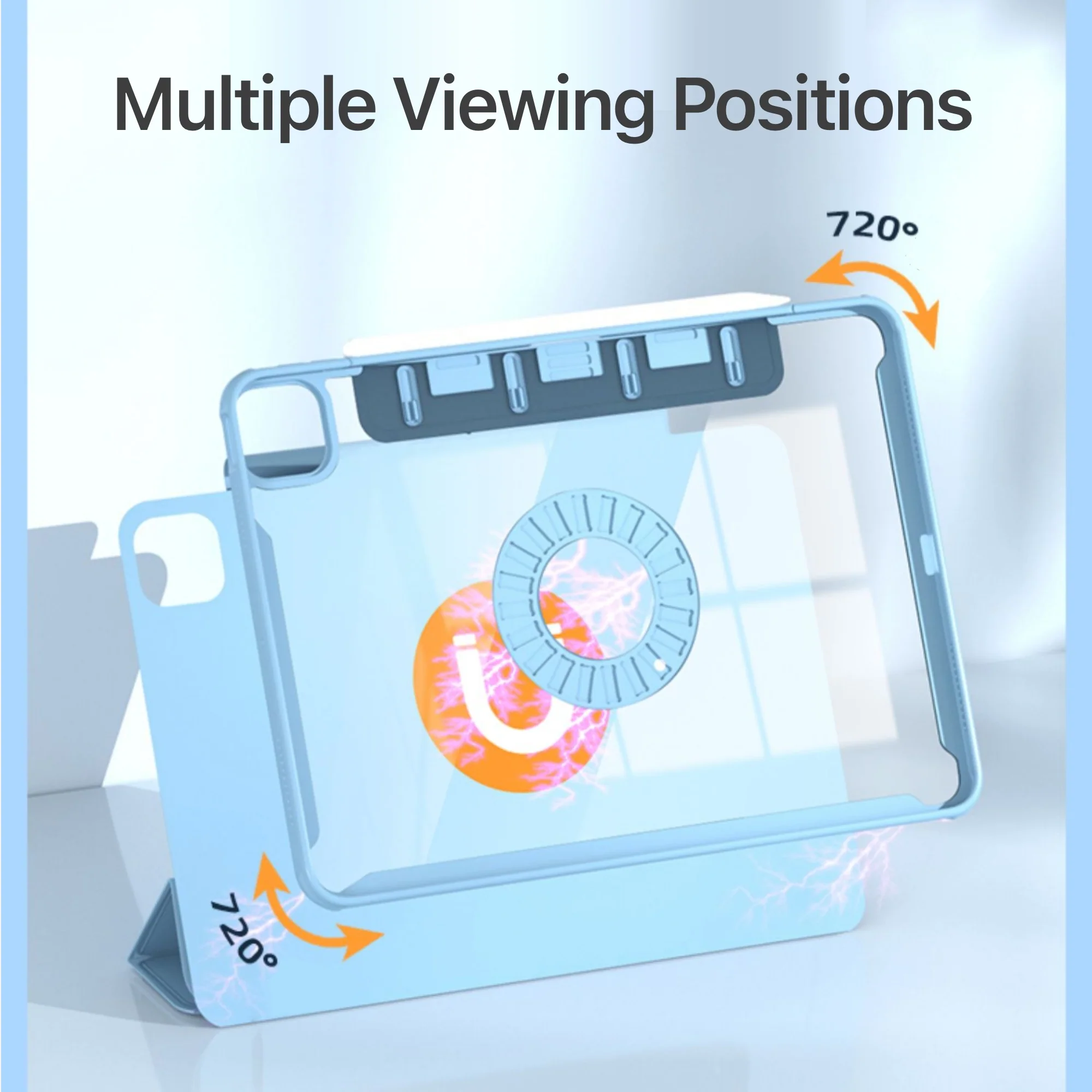 Detachable MagFolio iPad Case