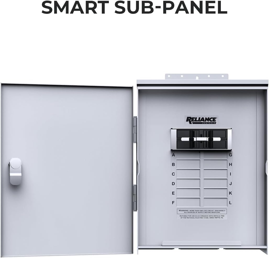BLUETTI Home Integration Kit for Connecting 2 Sets of AC500&B300S Portable Power Stations w/Main Panel to Build up a Max 12288Wh/240V/10000W Backup System
