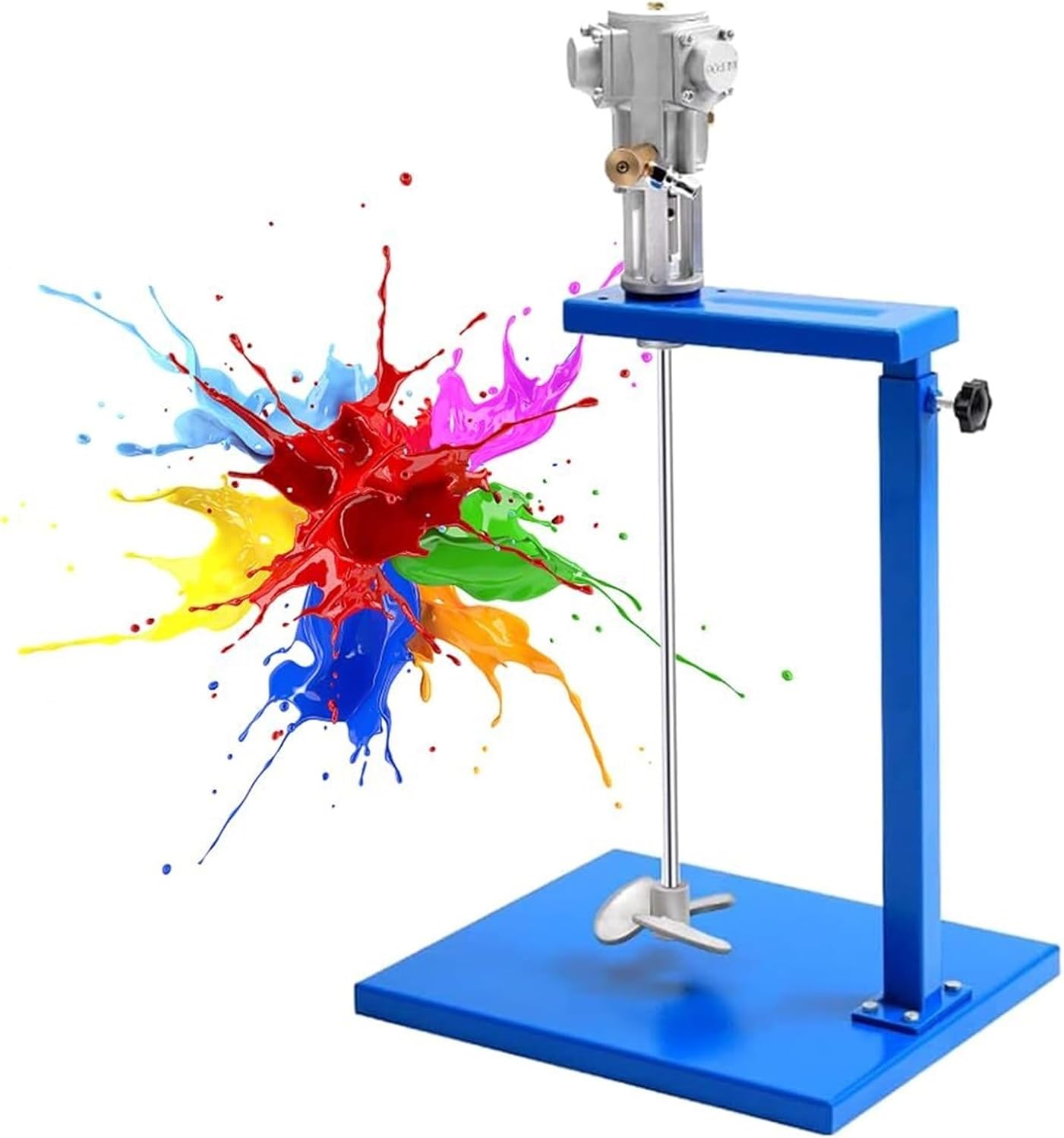 Pneumatic Paint Mixer Automatic Pneumatic Paint Mixer Machine, 5 Gallon 20L Air Agitator Blender Stirrer, Pneumatic Mixer(