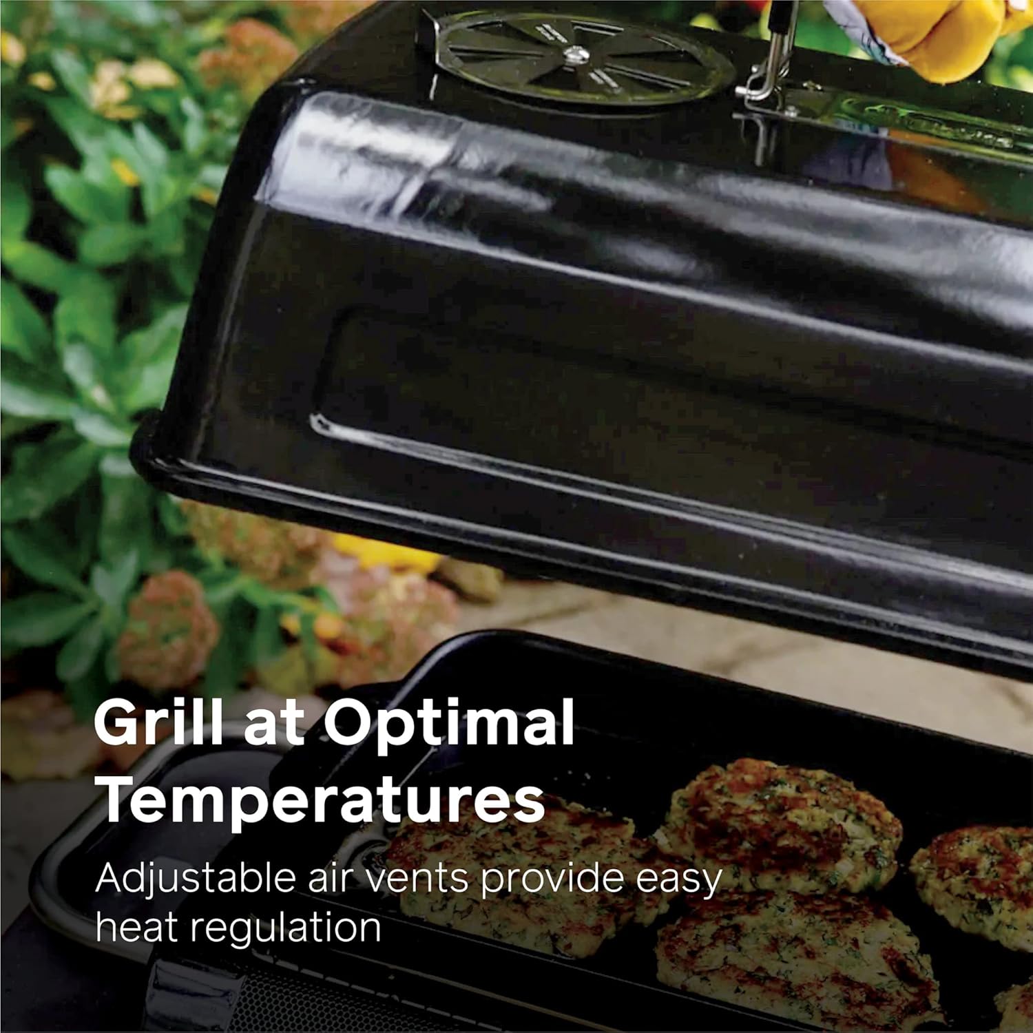 BioLite, Enamel Coated Grill Cover Lid for FirePit, Works with Charcoal and Firewood Cooking