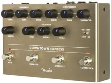 Fender Downtown Express Bass Multi-Effect Pedal