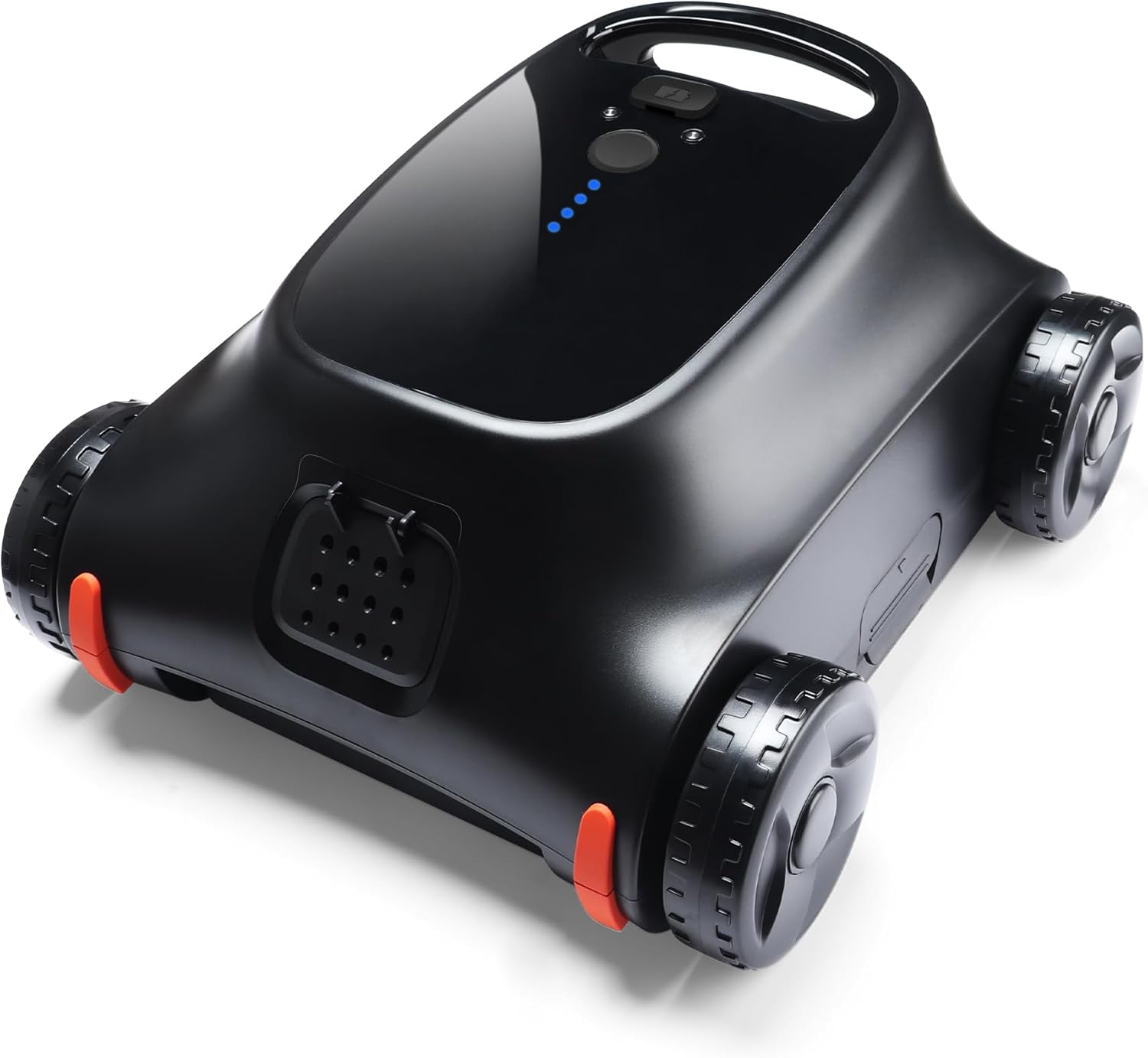Pool Vacuum for Above Ground Pool, Robotic Pool Cleaner, Pool Cleaner for Pool Floor Only, Lasts 130 Min, Self-Parking Technology, for Pools up to 1300 Sq.ft, Brushless Motor