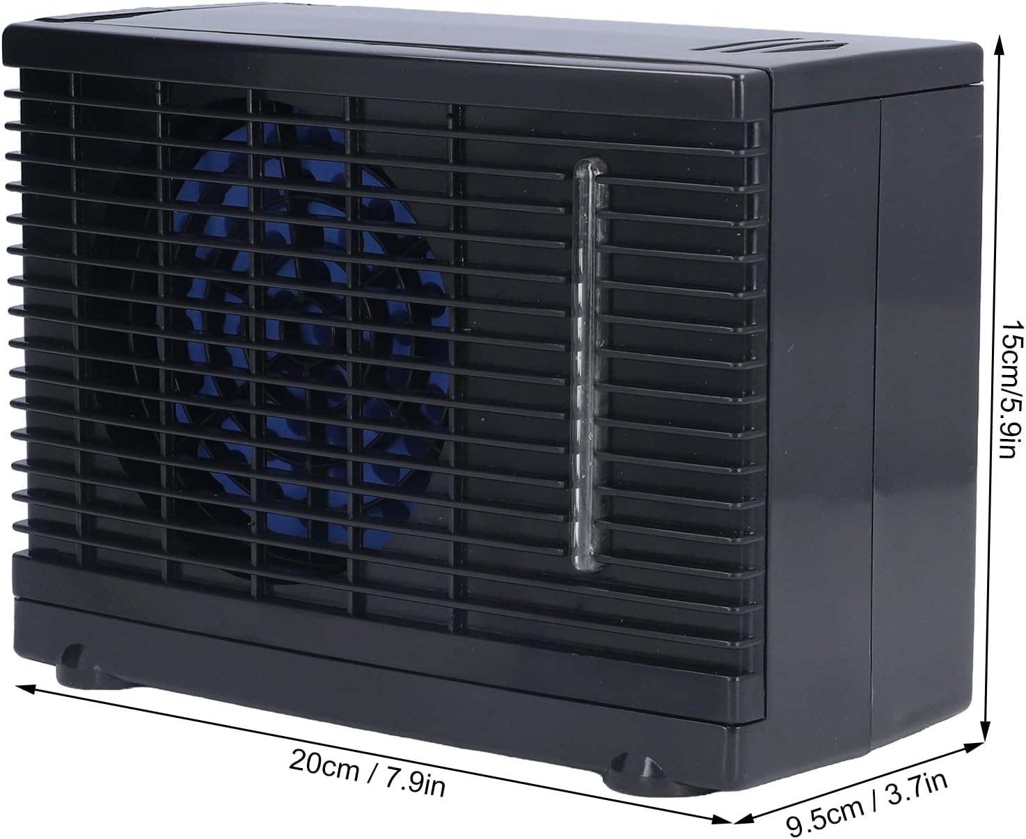 Desk Air Conditioning Fan, Fashionable Small Evaporative Cooler Portable Low Power Consumption Silent for Car for Home