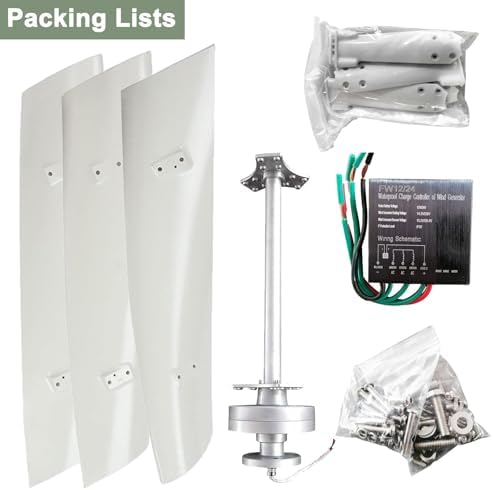 12000W Vertical Wind Turbine Generator for Home, 12V/24V/48V MPPT Controller, Magnetic Levitation Design, Efficient Windmill Power Solution, Eco-Friendly Energy Generation