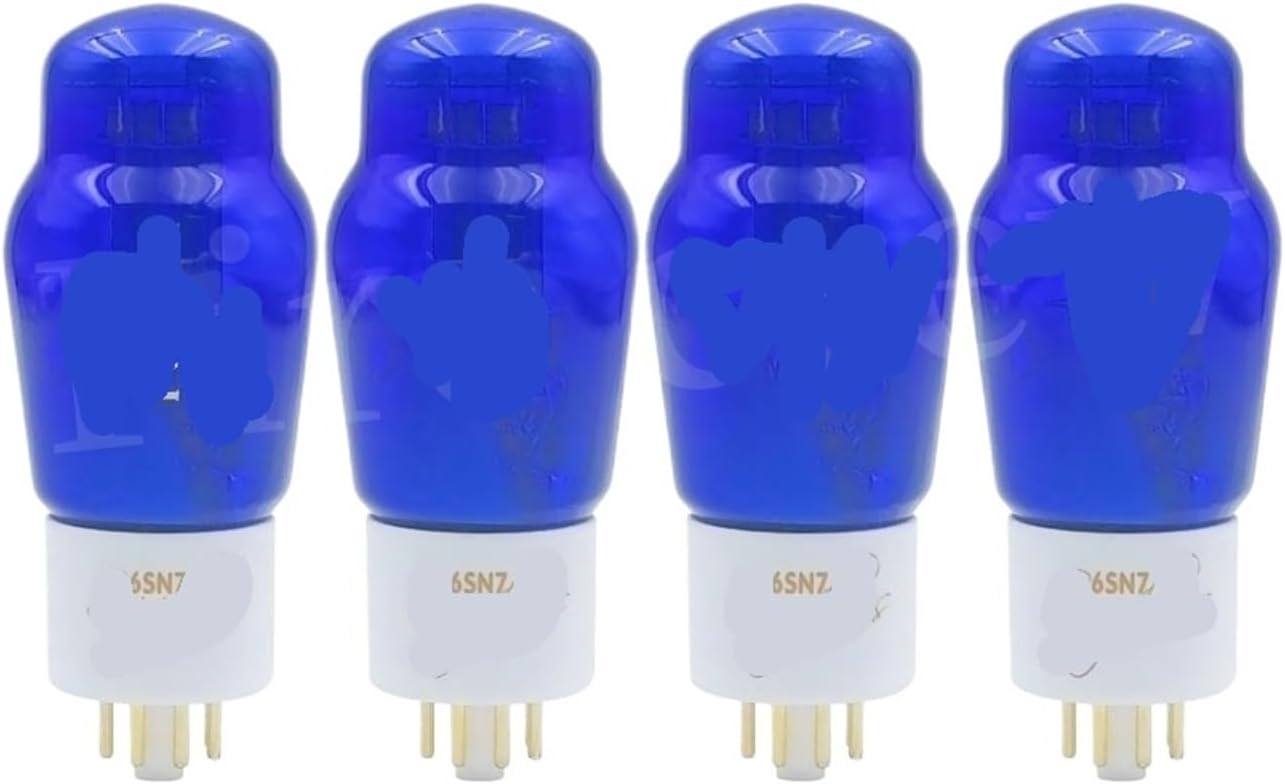 6SN7 Tube Replaces CV181 6N8P 6H8C 5692 6SN7 HiFi Audio Tube Amplifier DIY Supporting Four-Way(4pcs Matched Quad)