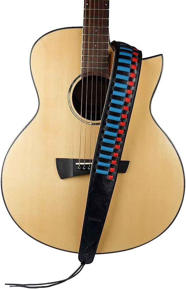 Guitar Strap Braided Straps for Electric Acoustic Bass Belts Accessories