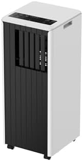 Portable Air Conditioners, 8000 BTU Portable AC Unit with Remote Control, 3-In-1 Quiet Air Conditioner for Room, Dorm, Office, Cools Up to 350 Sq. Ft, Sleep Mode, 24H Timer, Window Kit, Grey