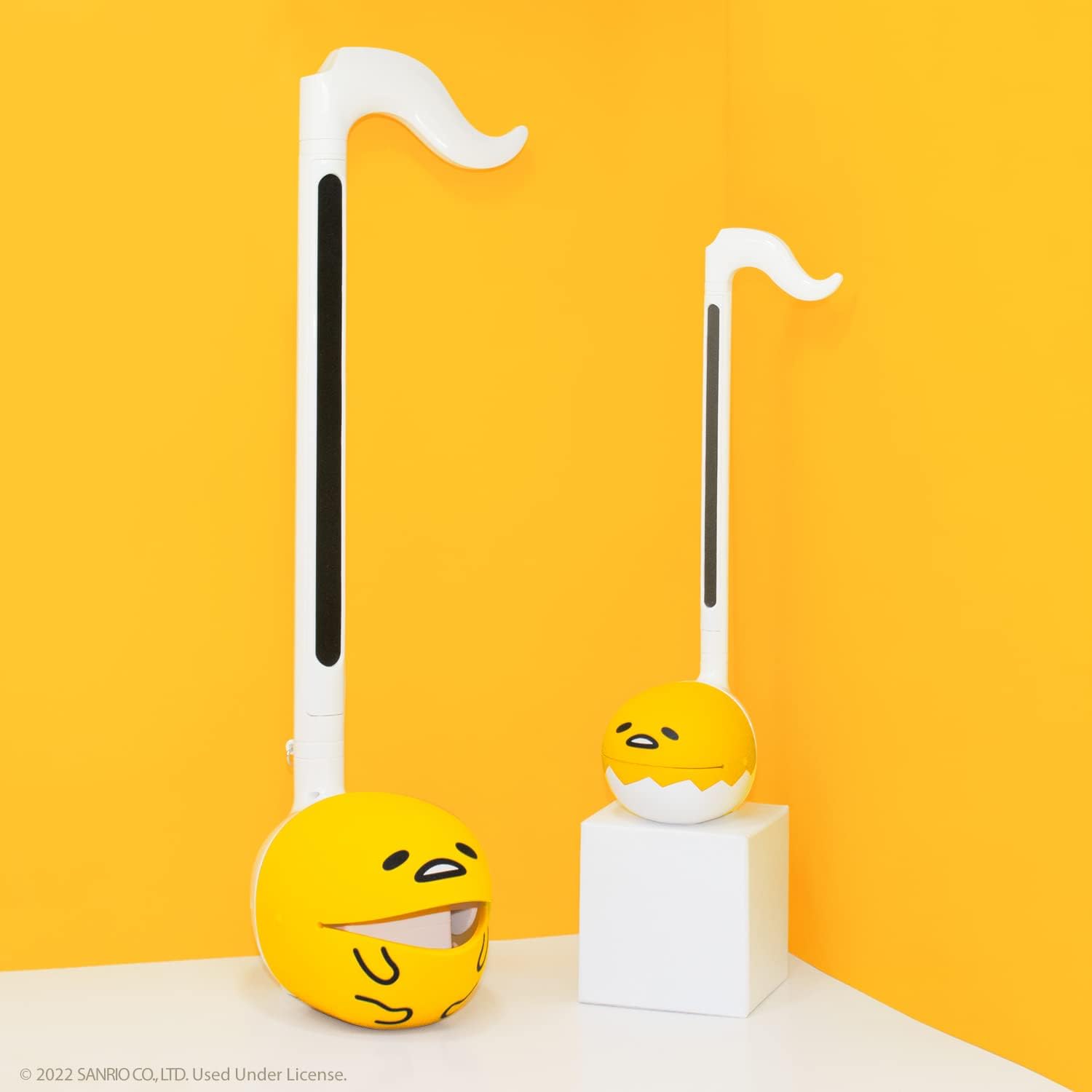 Otamatone Deluxe [Sanrio Gudetama] Electronic Musical Instrument Portable Synthesizer from Japan Maywa Denki from Japan