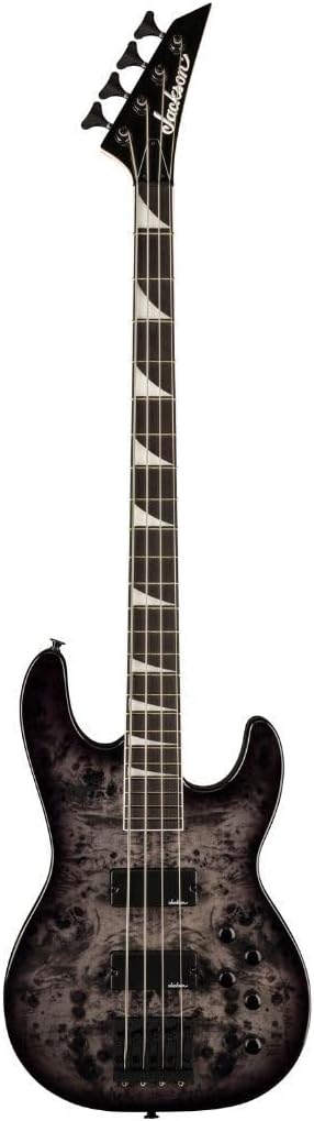 Jackson JS Series Concert Bass CB JS3P Bass Guitar - Transparent Black