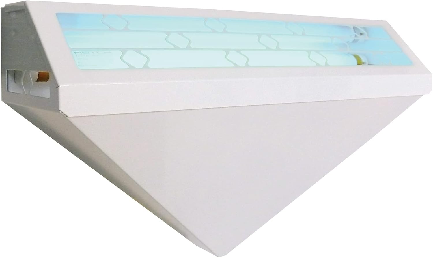 Gardner WS-95 Wall Sconce Fly Light Trap Lamp – Powerful UV Light - Fly Traps for Indoor, Bug Catcher & Other Flying Insect Trapper Use in Kitchens, Restaurants, and Other WorkSpaces (White)