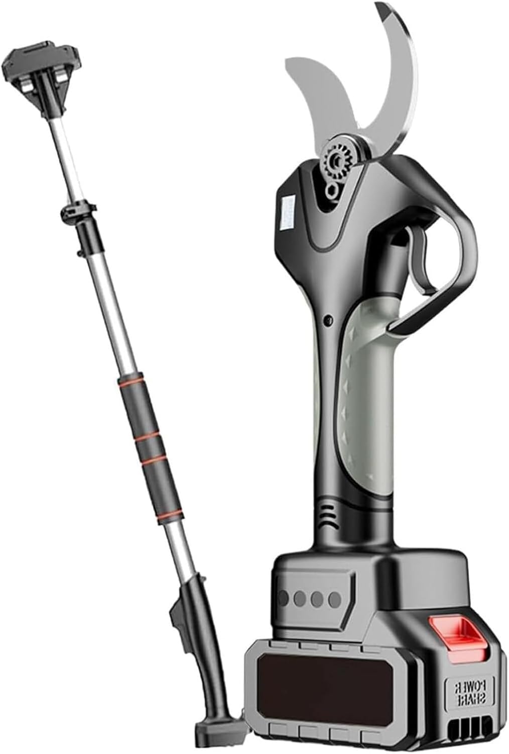 Electric Pruning Shears with Max Cutting Diameter 50mm,2PCS Batteries,Brushiless Motor, for Flower, Tree Trimmin