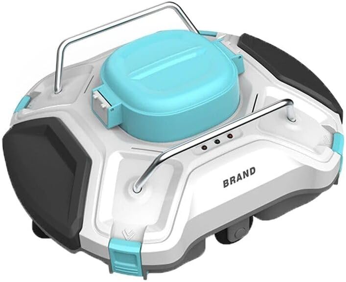 Generic efficient inground Pool Robotic Cleaner Advanced Vacuum for Spotless Swimming Pools, White