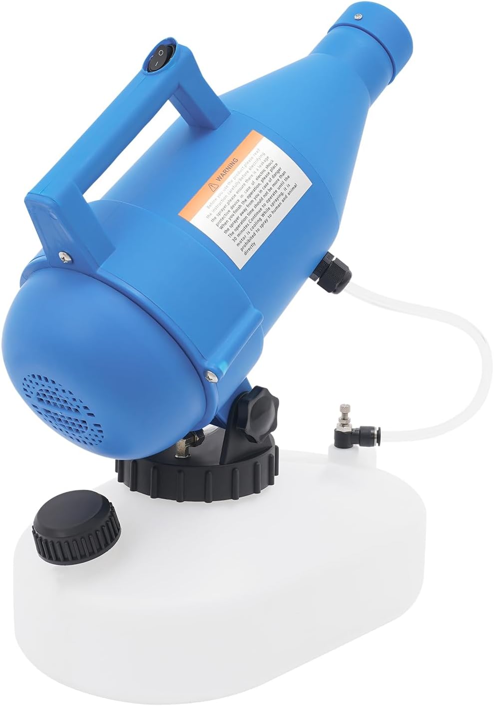 4.5L Portable Electric Fogger Machine, 1200W High-Power Sprayer for Home, Garden & Farm, 1.19 Gal Tank, 36,000 RPM Motor, Adjustable Nozzle, Indoor Outdoor Use, Foggers for Home Indoor