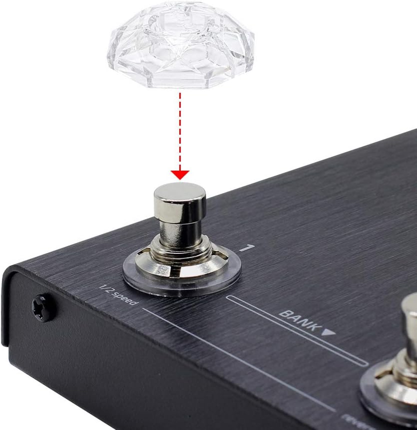 HOTONE Ampero II Stage MP-380 + Karat Cap Bundle Multi-Effects Pedal Processor Touch Screen Guitar Bass Amp Modeling IR Cabinets Simulation Dual Chains FX Loop MIDI I/O Stereo OTG USB Audio Interface