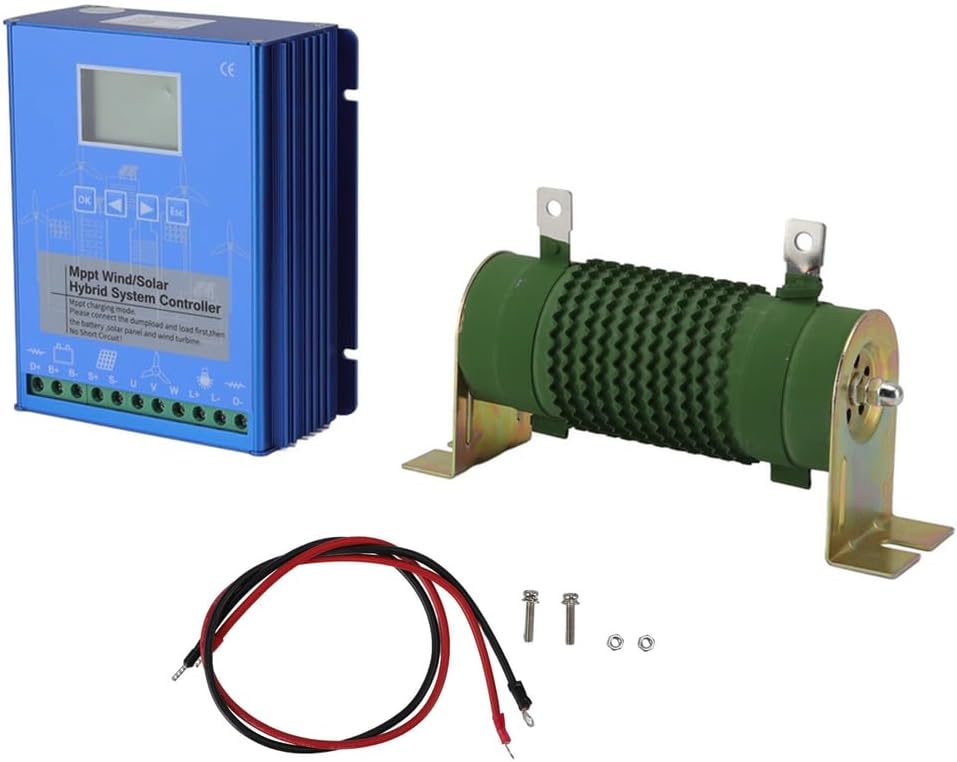 12v,HYZHANHONG Wind Solar Hybrid Charge Controller 5000W-10000W,12V/24V/48V LCD Display MPPT Boost Charging Multifunctional Wind Solar Controller,10000W-24V