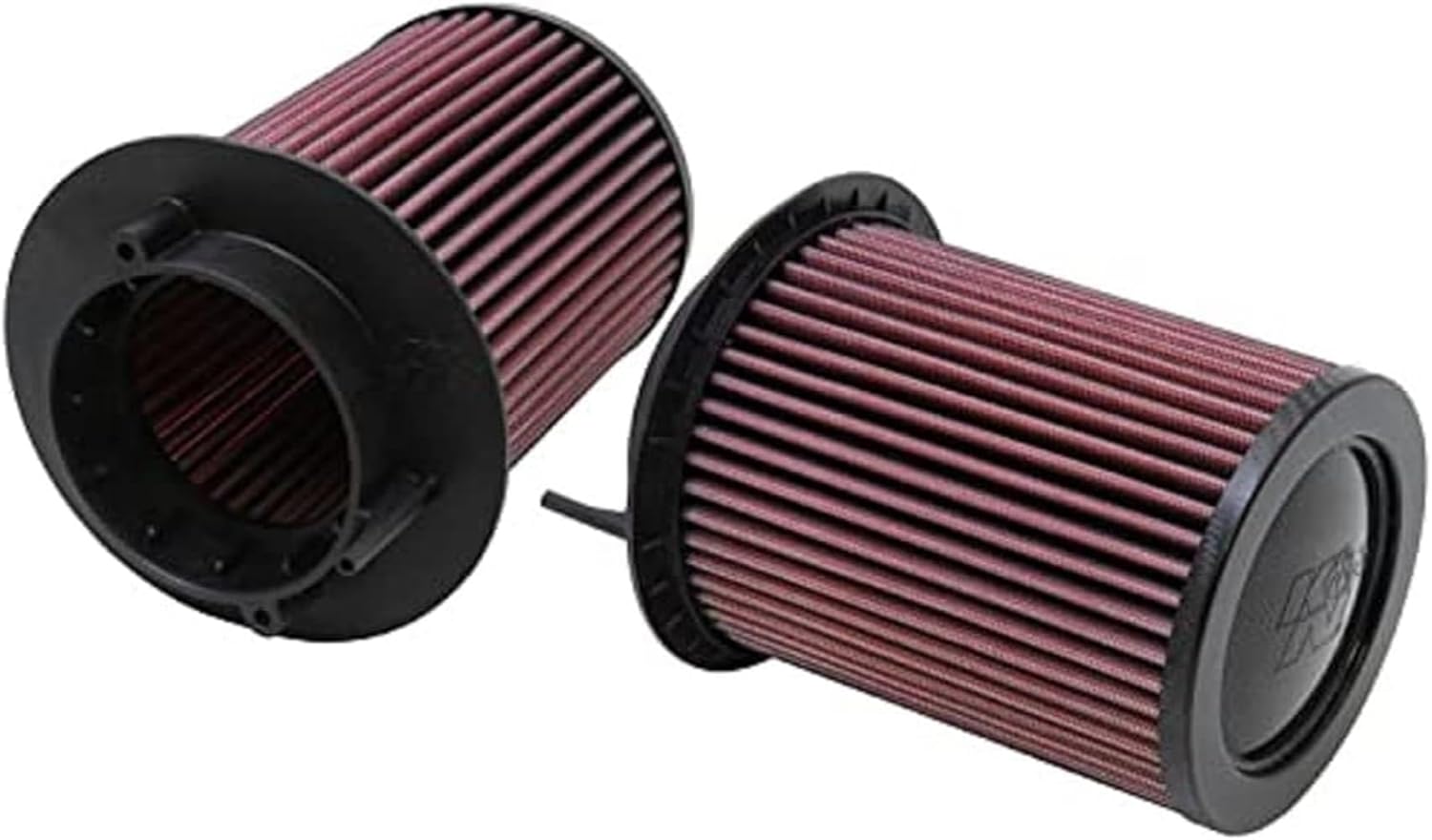 K&N Engine Air Filter: Increase Power & Acceleration, Washable, Premium, Replacement Car Air Filter: Compatible with 2009-2015 Audi R8, E-0668