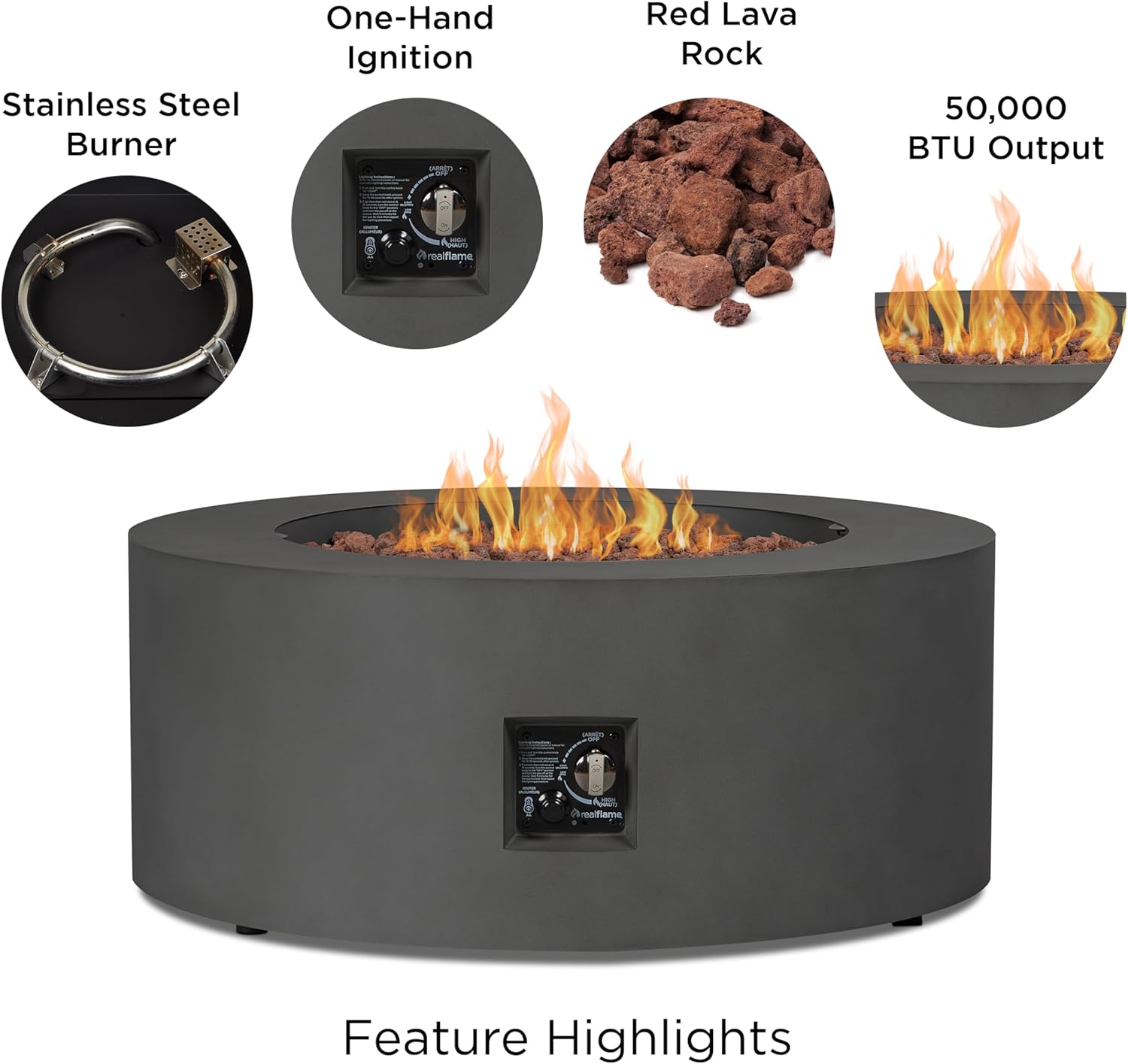 Real Flame Aegean 36