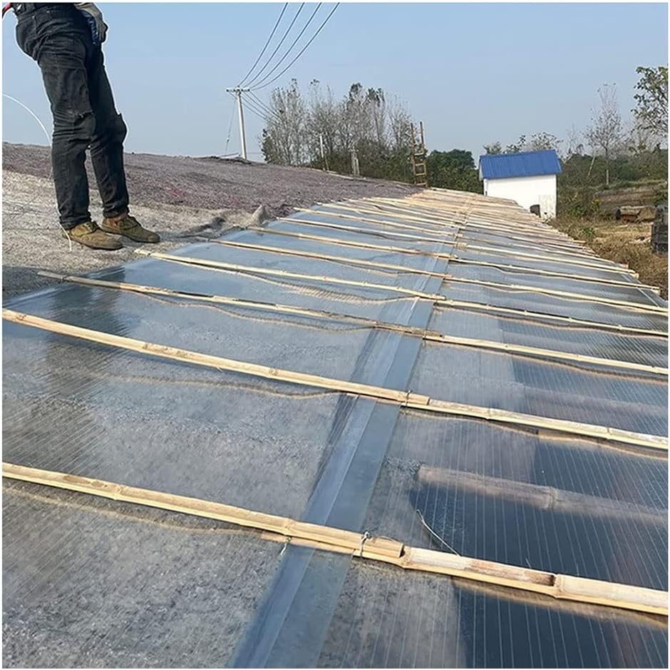 Polycarbonate Panel for Walk-in Garden Green House, Strong Impact and Shatterproof, All-Weather Outdoor Greenhouse Covering - 1 Pack (Color : Clear, Size : 39.4