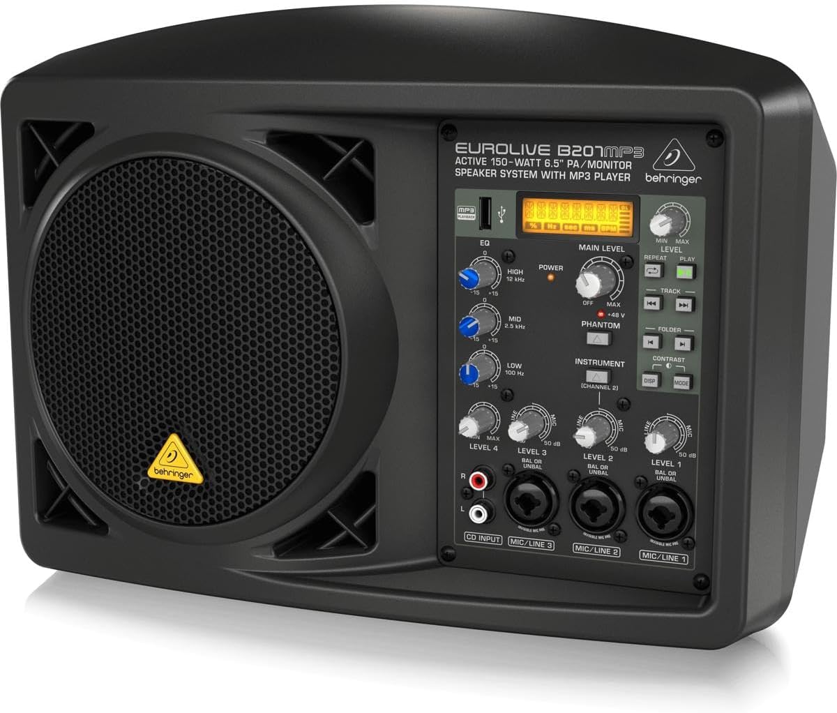 Behringer EUROLIVE B207MP3 Active 150 Watt 6.5