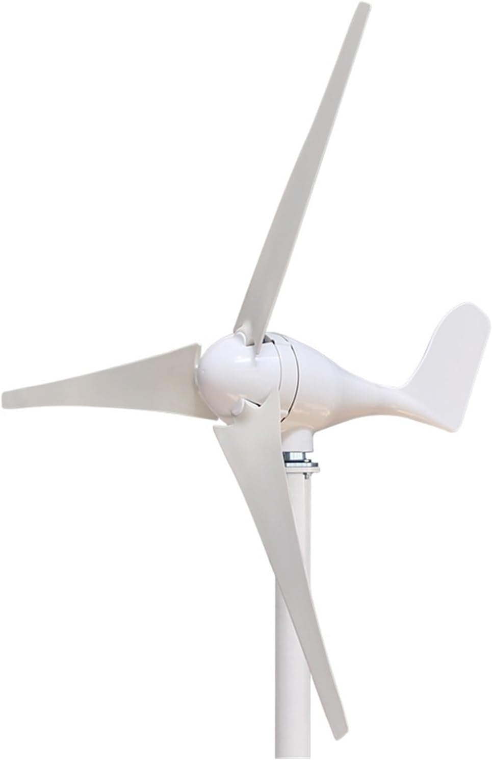 Wind Turbine Generator Kit, 300W 3 Blades Wind Turbine 12V 24V Wind Power Generator for Marine, RV, Home, Windmill Generator for Hybrid Solar Wind System(12V)