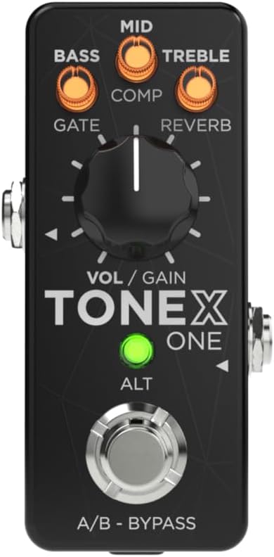 IK Multimedia TONEX One AI multiFX micro-pedal: Tone Model any electric guitar amp, guitar pedal, distortion pedal, overdrive pedal or other guitar effects