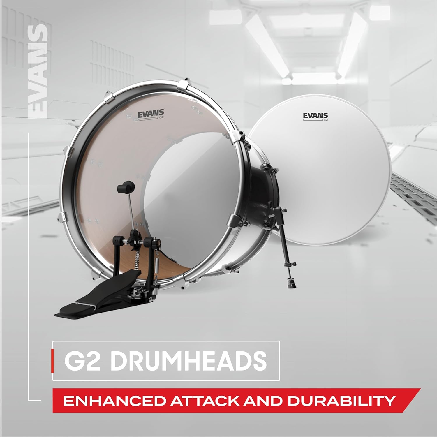 Evans Drum Heads - G2 Clear Fusion Pack (10