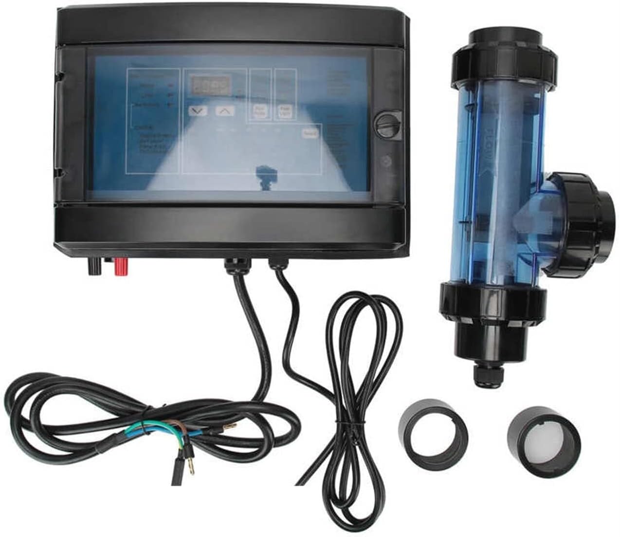 Swimming Pool Chlorinator,20g/h 50g/h Salt Chlorine Machine Electrolytic 100W Chlorine Generator for Swimming Pool SPA Water Treatment Machines(20g)