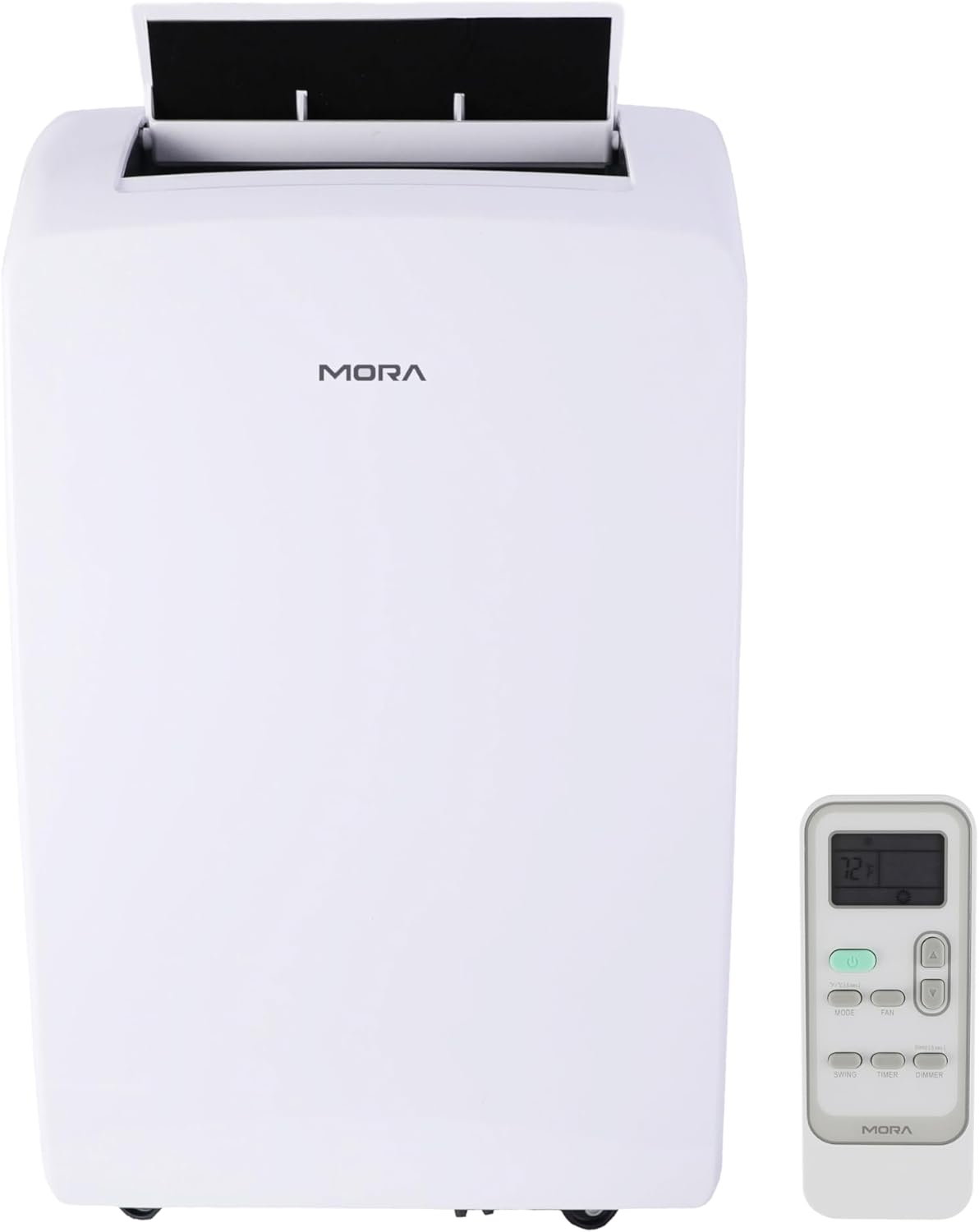 Mora Mora by Hisense Smart 7,000 BTU (DOE), 10,300 BTU (ASHRAE), 300 SF Portable AC, 3 Operating Modes (Cool, Dry, Fan), Remote and Window Vent Installation Kit Included, Goole Home & Alexa Support