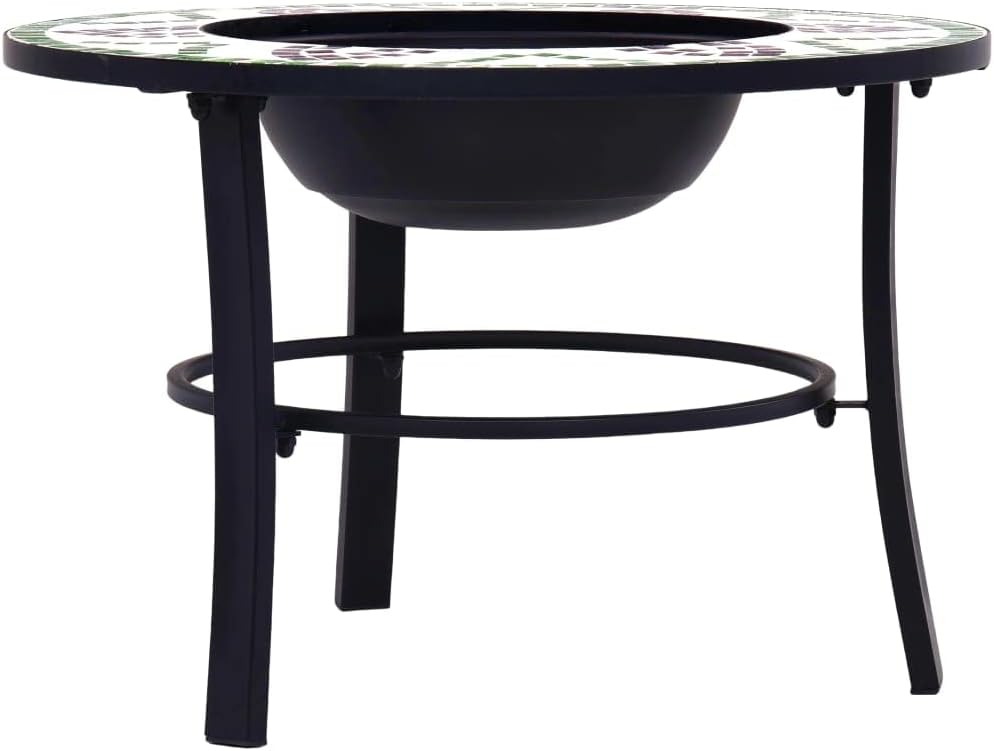 CHARMMA Mosaic Fire Pit Green 26.8