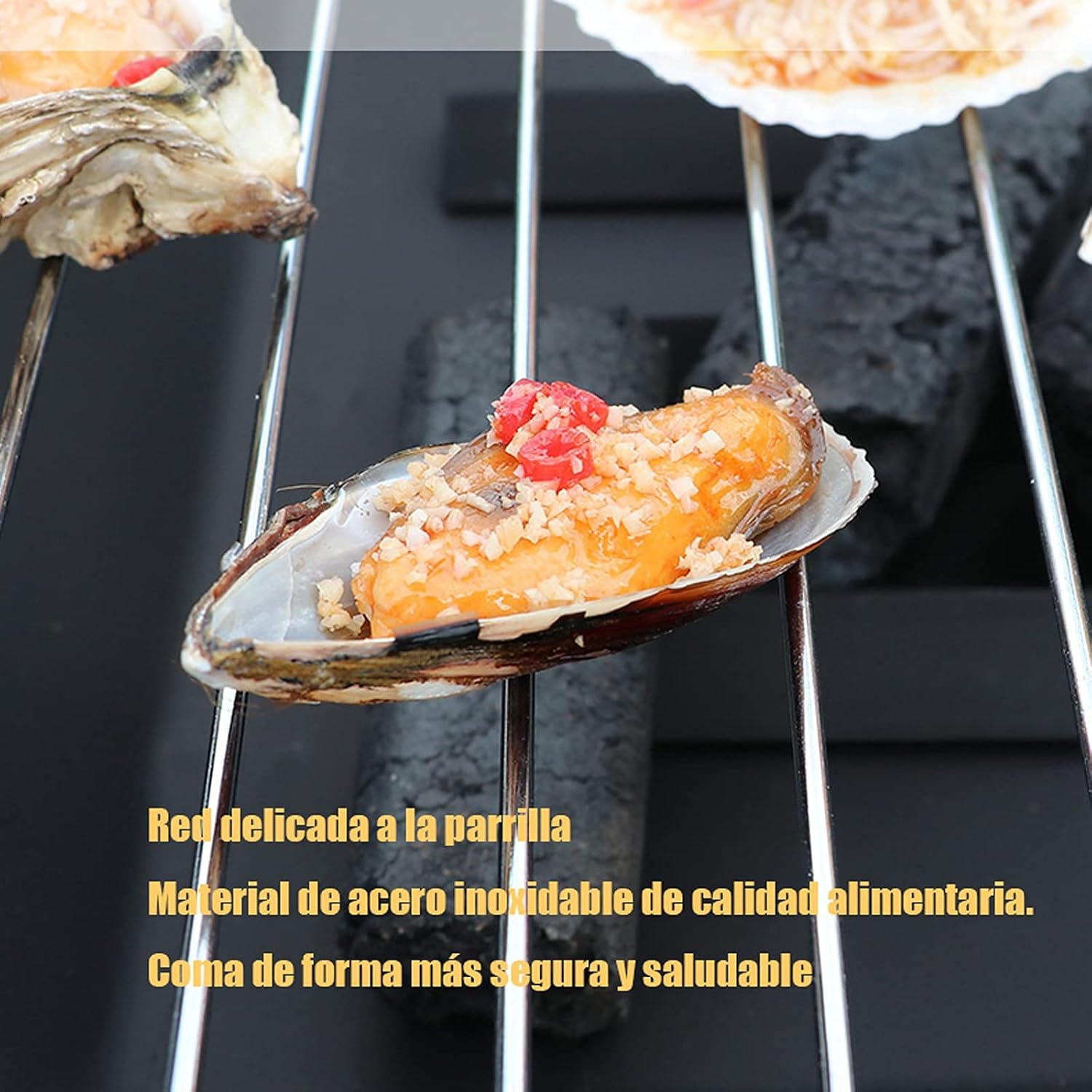 Outdoor Fire Pit, Square Metal Firepit Table, Wood Burning Stove BBQ Table, Ice Pit, Heater, Suitable forrd Garden Camping Party