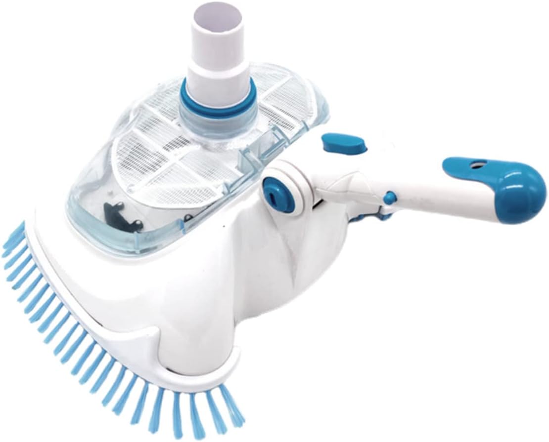 Happyyami Professional Swimming Pool Vacuum Transparent Cover for Inground and Above Ground Pools Easy to Clean Smooth Bottom for Tile Cleaning