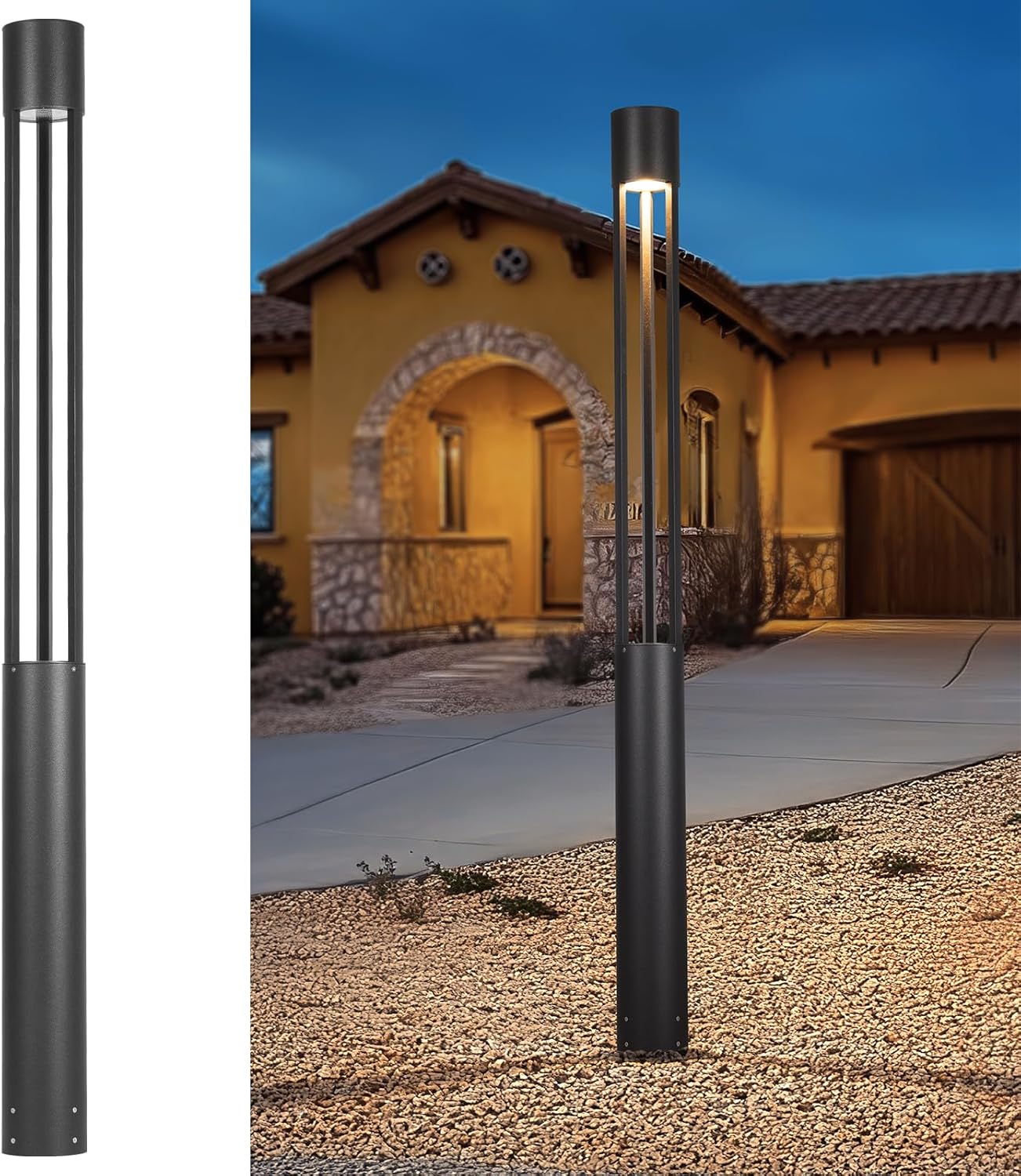 Outdoor Pathway Lights Wired, 78.7