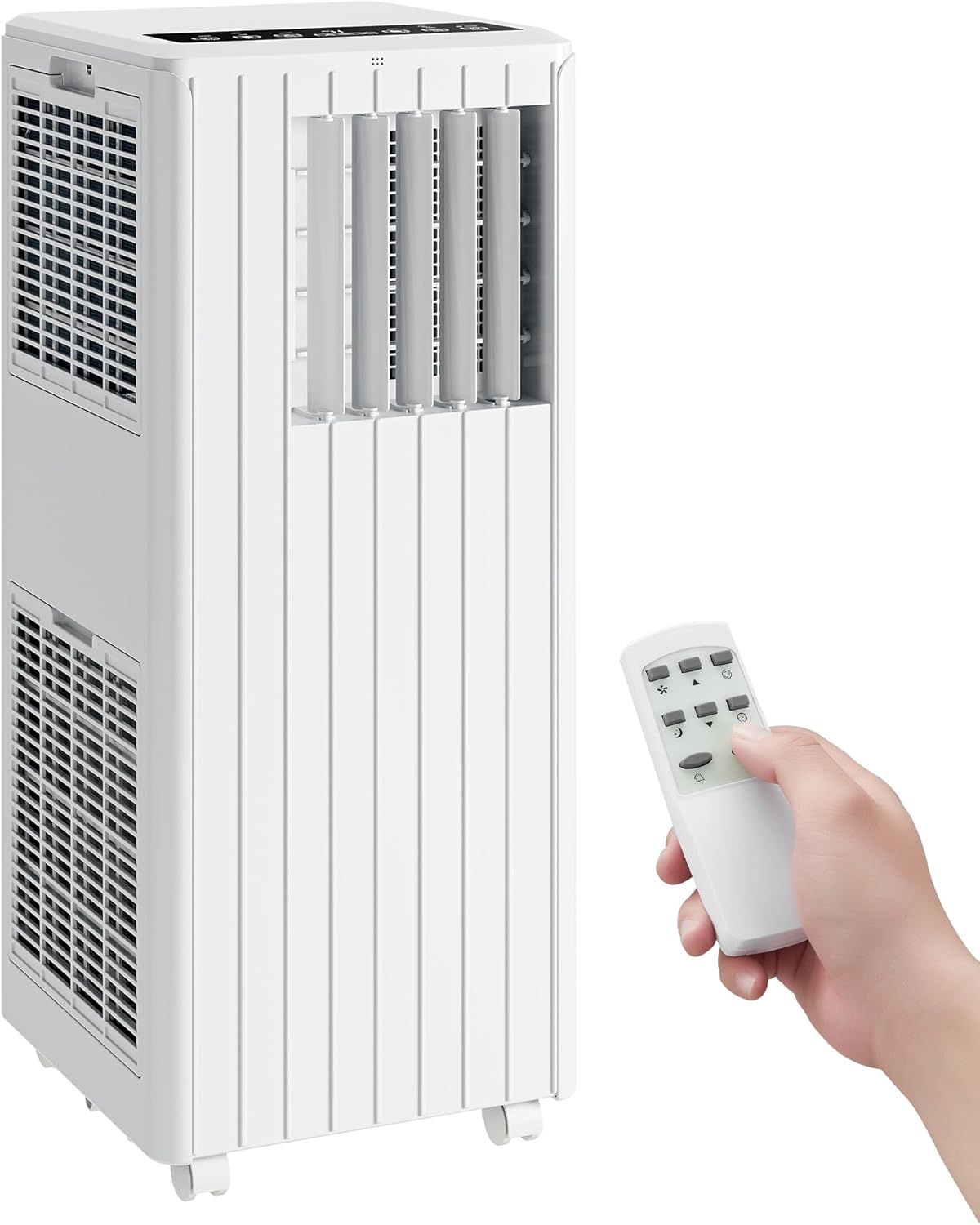 GARVEE 8000 BTU Portable Air Conditioners with Remote Control for Rooms, 3 in 1 Portable AC Unit with Cooling/Dehumidifying/Fan Mode