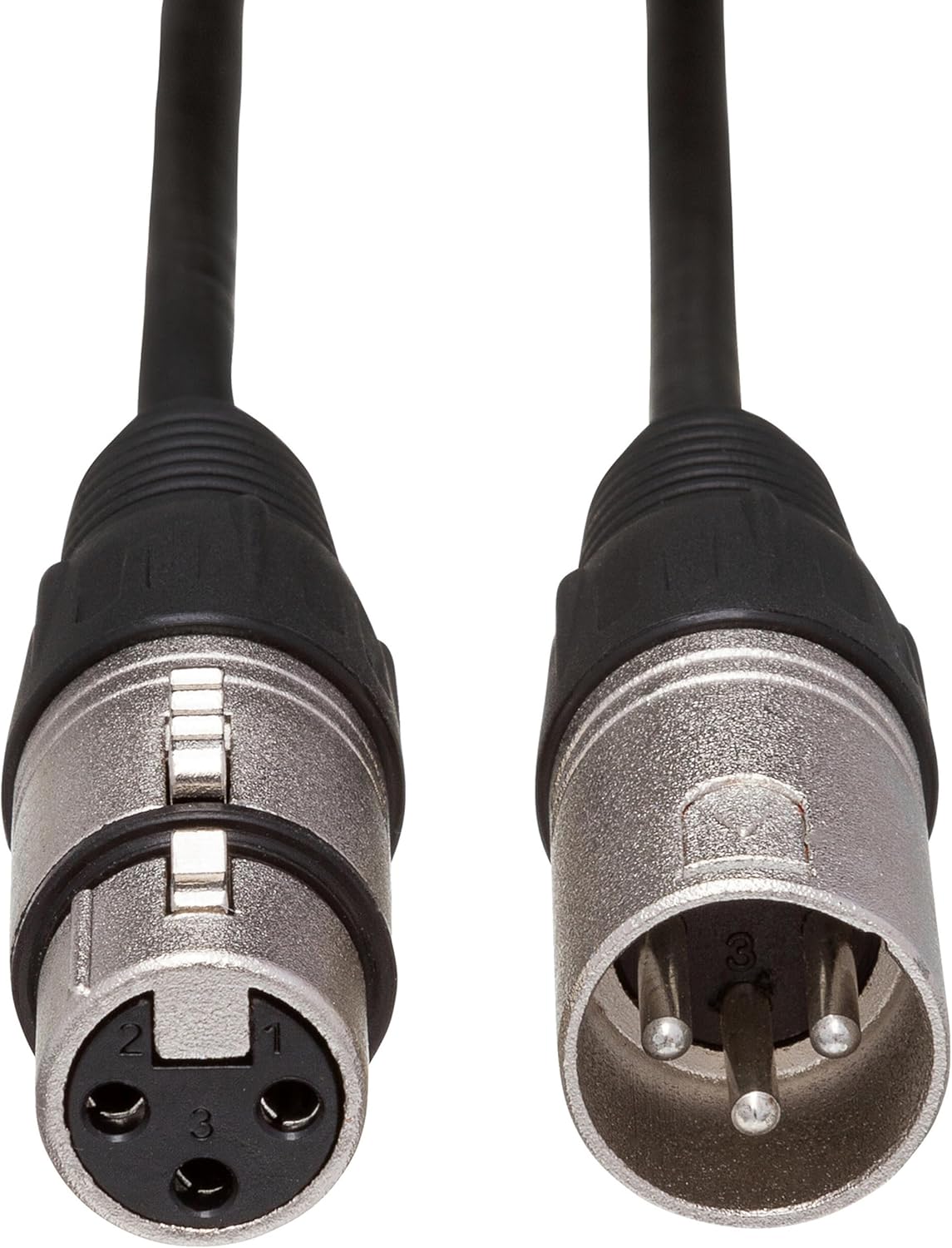 Hosa EBU-100 AES/EBU Cable, Hosa XLR3F to XLR3M, 100 Feet