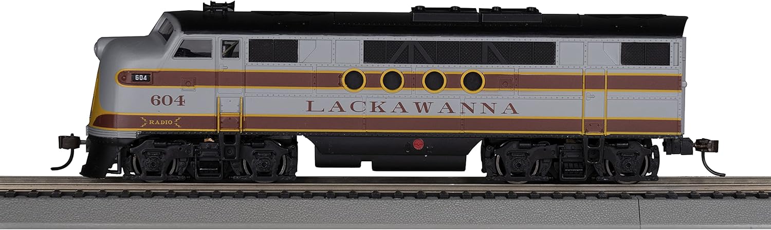 Bachmann Trains - FT - DCC WOWSOUND Sound Value-Equipped Locomotive - Lackawanna - HO Scale, Prototypical Gray & Maroon, (68913)