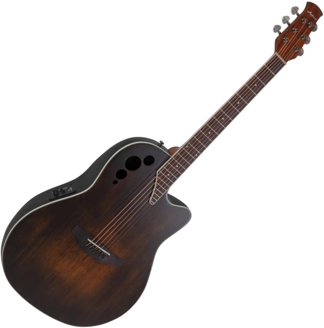 Applause Elite AE44-7S Electro-Acoustic Guitar Retro Medium Body Depth Cutaway Satin Varnish