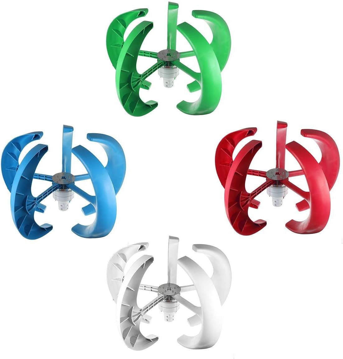 9000W Lantern Vertical Axis Wind Turbines Generator 24V 5 Blades Motor Kit Windmill Energy Charge Turbines for Home Camping